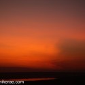 Dawn light breaking over Lake Ndutu