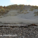 Storm breach in the dune Baleshare beach